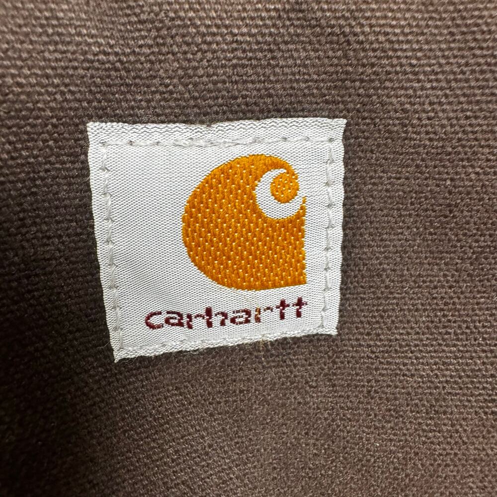 CARHARTT WC061 Women’s XL Brown Sherpa Lined Sandstone Ridge Coat Detroit Jacket - Picture 9 of 16